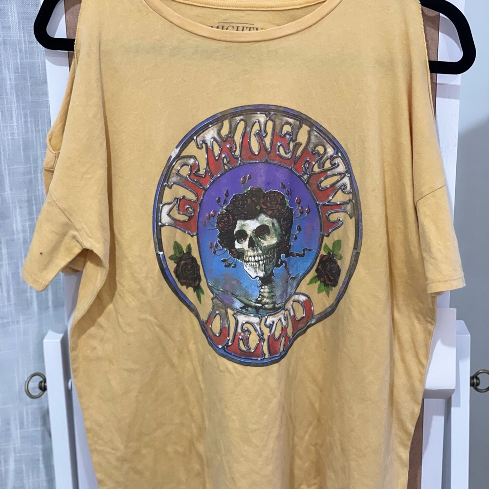NEW Grateful Dead cut out t shirt